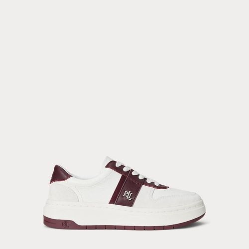Baskets Bicolores Harlie En Cuir Et Daim