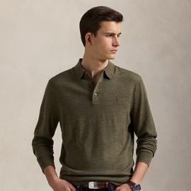Pull Col Polo En Laine