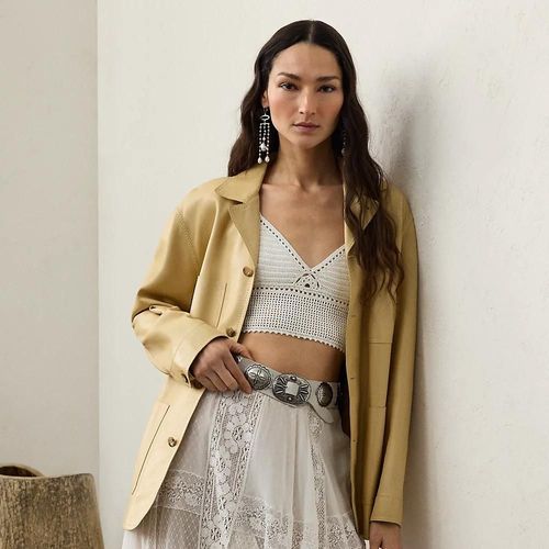 Veste Adrianna En Agneau Plongé