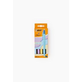 Coffret De 3 Stylos-Billes 4 Couleurs Pastels