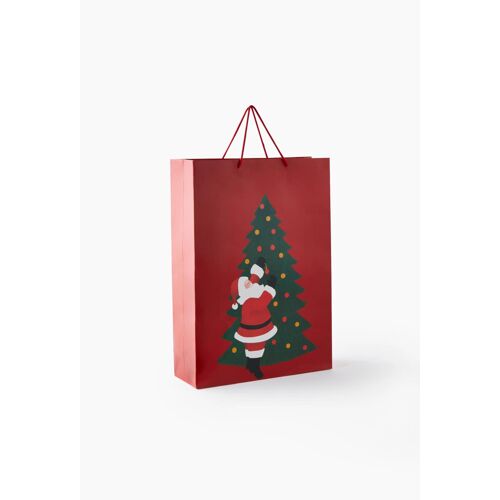 Sac Cadeau Père Noël, Taille Xl