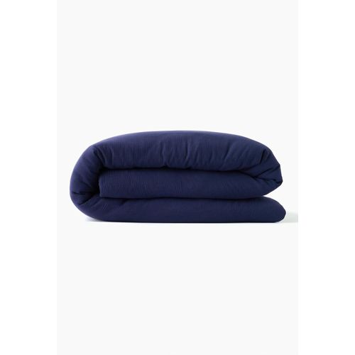 Housse De Couette Unie, Gaze De Coton, 100% Coton Bio Gots