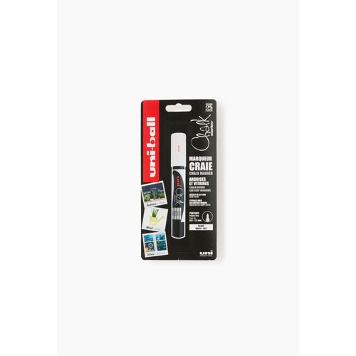 Blister Marqueur Craie Pointe Conique Fine, Chalk Marker, Blanc