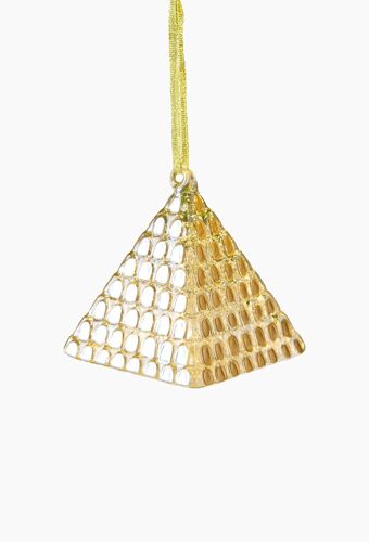 Ornement De Noël En Verre, 8,4cm, Vincent Darré X Monoprix