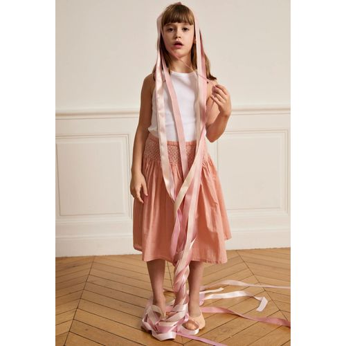 Jupon À Smocks En Coton
