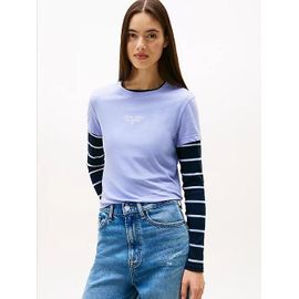 T-Shirt Ajusté En Jersey À Logo