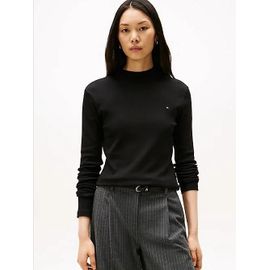 Haut Ajusté À Col Cheminée