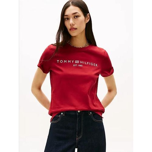 T-Shirt À Col Ras-Du-Cou Et Logo