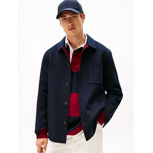 Surchemise Smart Casual En Laine Mélangée