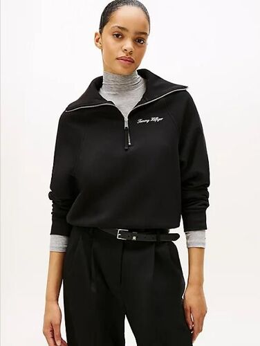 Sweat Zippé En Maille Interlock