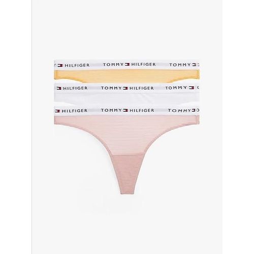 Lot De 3 Strings Essential En Tulle À Logo