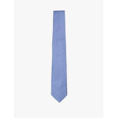 Cravate Unie En Jacquard De Pure Soie