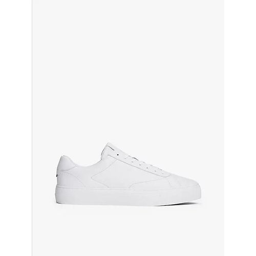 Baskets En Cuir Semelle Cuvette