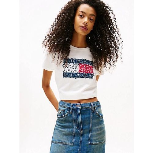 T-Shirt À Logo Floral