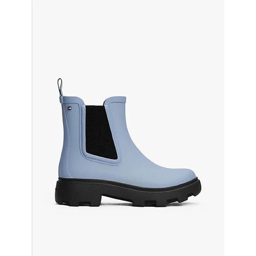 Bottines De Pluie En Caoutchouc Crantées