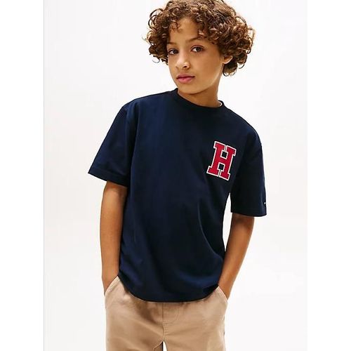 T-Shirt Varsity À Col Ras-Du-Cou Et Logo