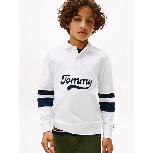Polo Varsity À Manches Longues Et Logo