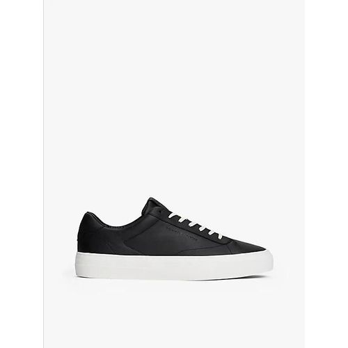 Baskets En Cuir Semelle Cuvette