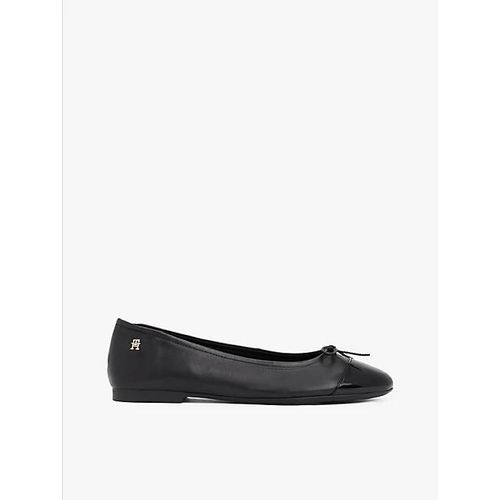 Chaussures Ballerines En Cuir Bout Verni