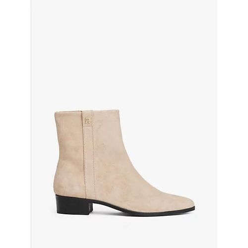 Bottines En Daim Bout Pointu