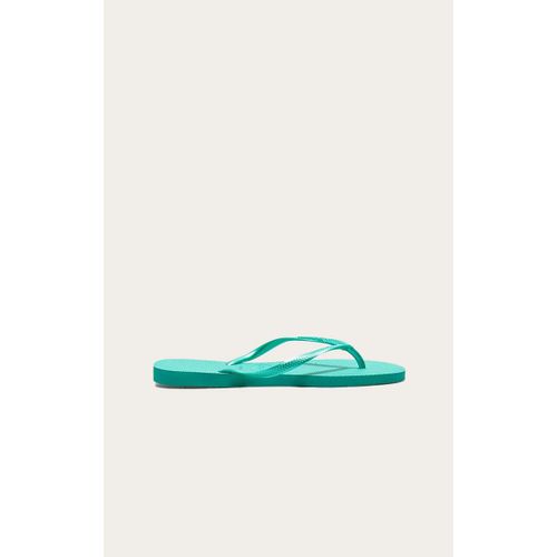 Havaianas Tongs Fines Vertes Métalliques Vert