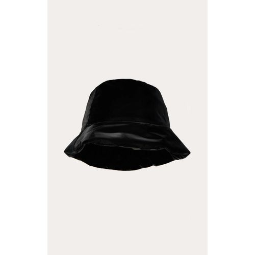Bob En Mylon Brillant Noir, Noir