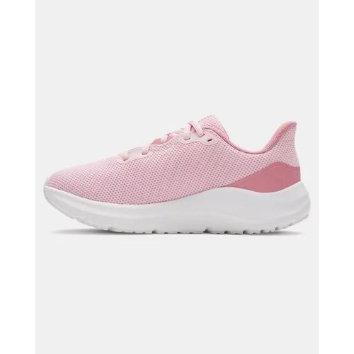 Chaussure De Course Under Armour Pursuit 4 Pour Femme Prime Rose / Rose Elixir / Blanc 35.5