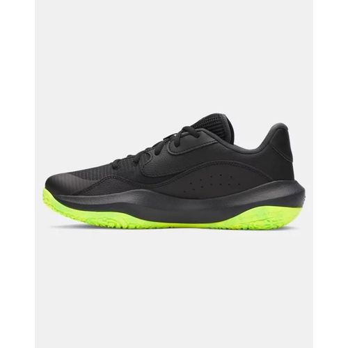Chaussures De Basketball Basse Under Armour Lockdown 7 Unisexe Noir Noir Metallique Noir