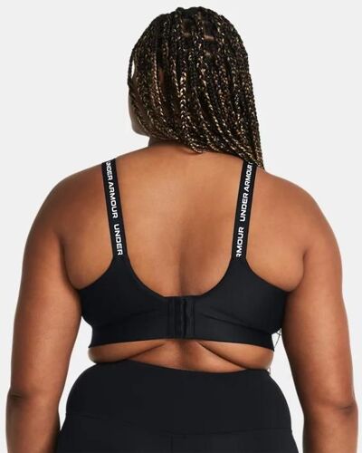 Brassière De Sport À Maintien Supérieur Under Armour Infinity 2.0 Pour Femme Noir / Blanc 2x D-Dd