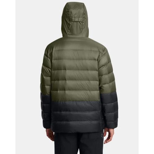 Veste À Capuche En Duvet Under Armour Legend Pour Homme Marine Od Vert / Noir / Noir M