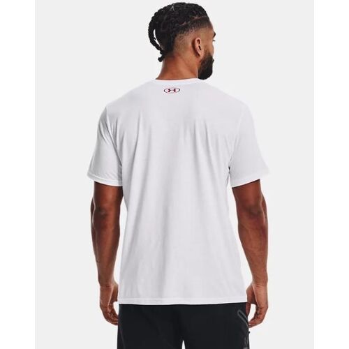 Tee-Shirt Under Armour London City Pour Homme Blanc / Rouge / Royal Xl