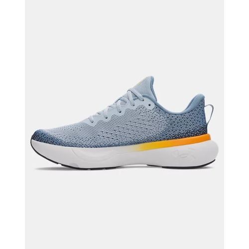 Chaussures De Course Under Armour Infinite Pour Bleu Calm Bleu Smoke Squad Orange