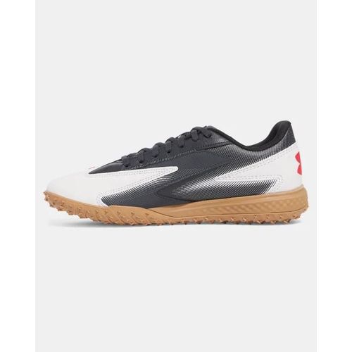 Chaussure De Foot Under Armour Shadow Turf 3 Unisexe Anthracite / Blanc / Racer Rouge 40.5