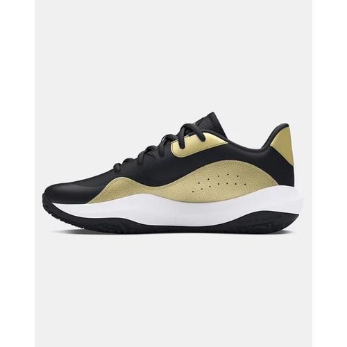 Chaussure De Basketball Basse Under Armour Lockdown 7 Unisexe Noir / Metallique Or / Noir 46