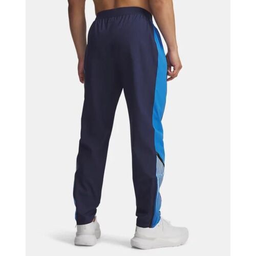 Pantalon Under Armour Velociti Storm Pour Homme Washed Bleu Marine / Bleu Atlantis / Réfléchissant Xl