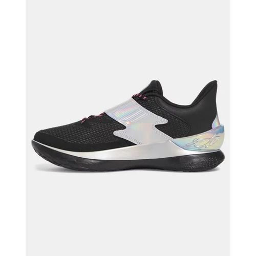 Chaussure De Basketball Curry Fox 1 Gmr Unisexe Noir / Acier / Aero Rose 43