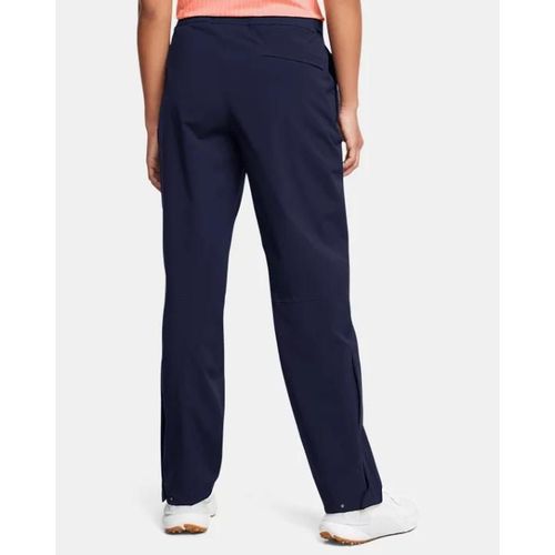 Pantalon De Golf Under Armour Rain Pour Femme Midnight Bleu Marine / Blanc M