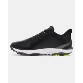 Chaussure De Golf Under Armour Drive Fade Pour Homme Noir / Noir / Metallique Argent 40