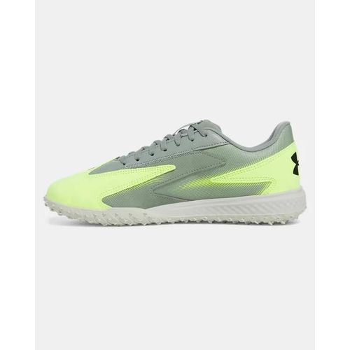 Chaussure De Foot Under Armour Shadow Turf 3 Unisexe Silica Vert / High Vis Jaune / Noir 42.5