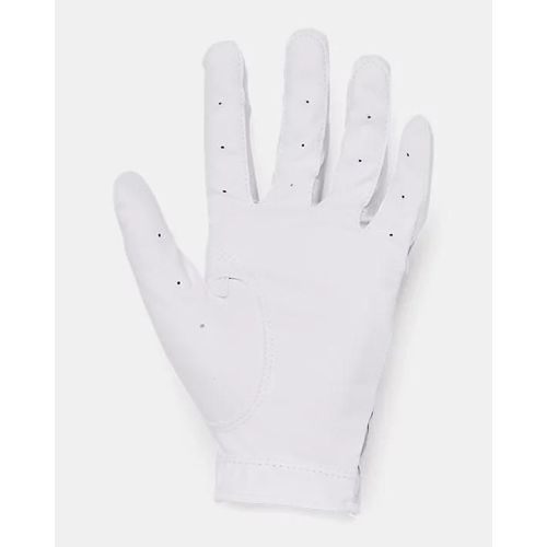 Gant De Golf Under Armour Iso-Chill Pour Garçon Blanc / Metallique Argent / Noir Lysm