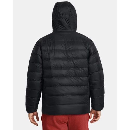 Veste À Capuche En Duvet Under Armour Legend Pour Homme Noir / Noir / Blanc S