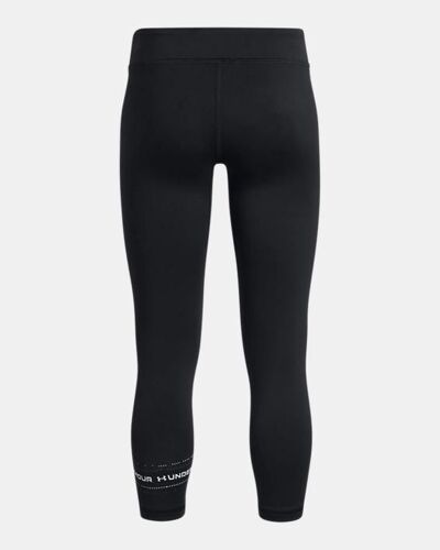 Legging Longueur Chevilles Griffé Under Armour Motion Pour Fille Noir / Jet Gris Ysm (127 - 137 Cm)