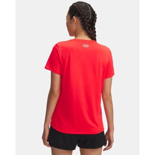 Haut À Manches Courtes Under Armour Tech¿ Pour Femme Racer Rouge / Blanc Xl