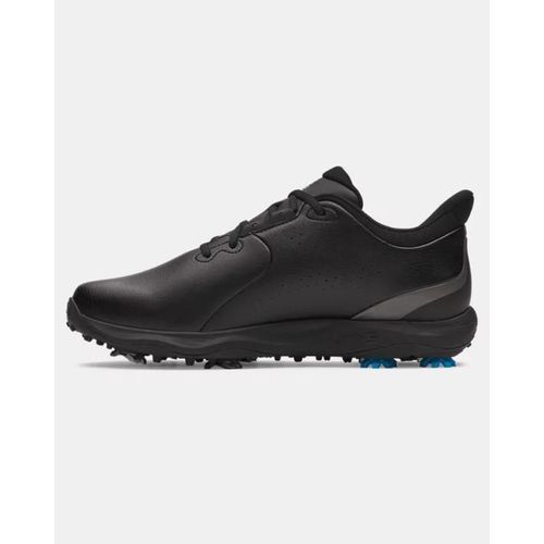 Chaussure De Golf Under Armour Drive Fade Pour Homme Noir / Metallique Argent 44.5