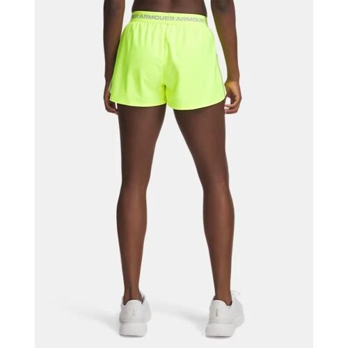 Short Under Armour Tech¿ Play Up Pour Femme High Vis Jaune / Blanc L