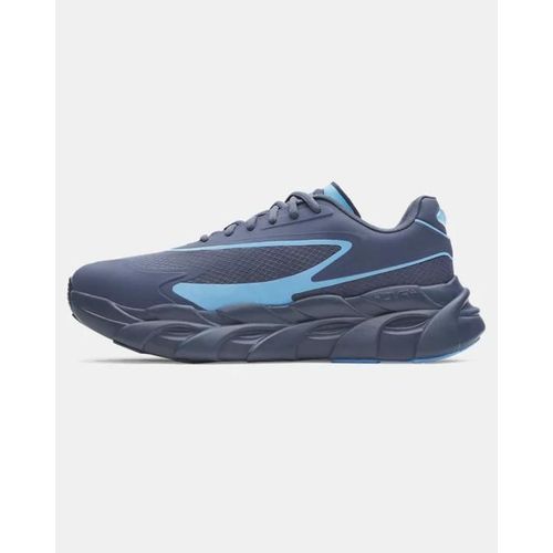 Chaussures De Course Under Armour Halo Runner Se Pour Downpour Gris Horizon Bleu Metallique Argent