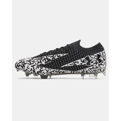 Chaussures De Football Crampons Under Armour Shadow Elite 3 Fg Pour Noir Blanc Noir