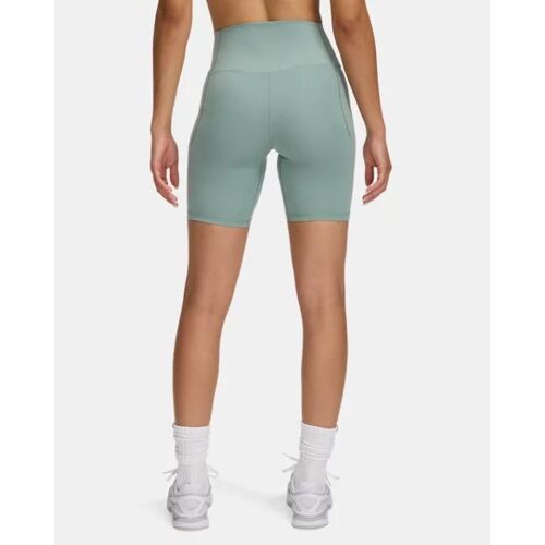 Short Cycliste Under Armour Meridian 18 Cm Pour Femme Silica Vert / Silica Vert M