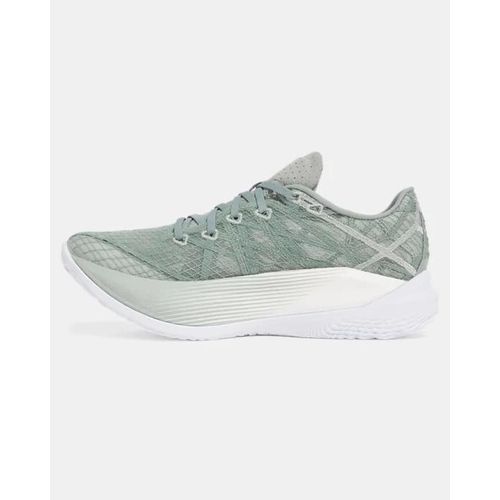 Chaussure De Course Under Armour Velociti Elite 2 Unisexe Silica Vert / Hydro Vert / Blanc 39