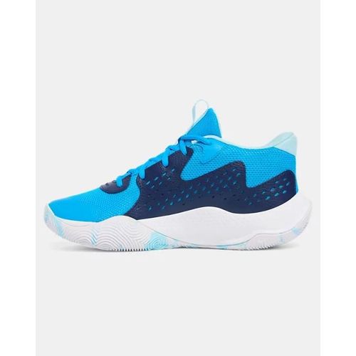 Chaussure De Basket Under Armour Jet '23 Unisexe Electric Bleu / Midnight Bleu Marine / Stream 44.5